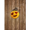 Kľúčenka Smajlík srdce