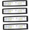 4-dielna LED PRACOVNÁ LAMPA CÚVACIA REFLEKTOR 12V/24V Pracovné svetlá IP68
