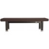 Luxusné thajské masážne lehátko Clap Tzu AMBRA Thai Doplnky: bez doplnkov, Farba čalúnenia: PU - hnedá (meteor), Farba konštrukcie: olejovaný eben 202*115 cm | 60 kg | 13 farieb