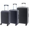 Cestovné kufre set 3ks John Travel Arcadia S, M, L 185 L sivá