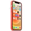 iPhone 12 mini Silicone Case - ružový (lososový)