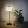 EMOS LED stolná lampa KATIE, dobíjacia, čierna