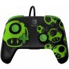 PDP Rematch Káblový ovládač 1Up Glow in The Dark pre Nintendo Switch 500-134-GID