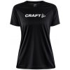 Dámske funkčné tričko s krátkym rukávom Craft CORE ESSENCE LOGO TEE W čierne 1911785-999000 - XXL