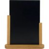 Kriedová tabuľa Securit Elegant, platforma 31x21 cm, teakové drevo