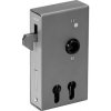 AMF zámek pos. brány s pouzdrem zámku a hák. záp. 140SD,2PZW,lešt.ocel