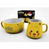 CurePink set Pokémon Pikachu misky hrnku BS0003 858 ml 385 ml