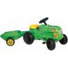 Dohány detský farmársky traktor Turbo s vlečkou 100 zelený