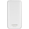 Canyon PB-301, Powerbank, Li-Pol, 30.000 mAh, Vstup 1x USB-C a 1x Micro-USB, výstup: 1x USB-C a 2x USB-A, biela
