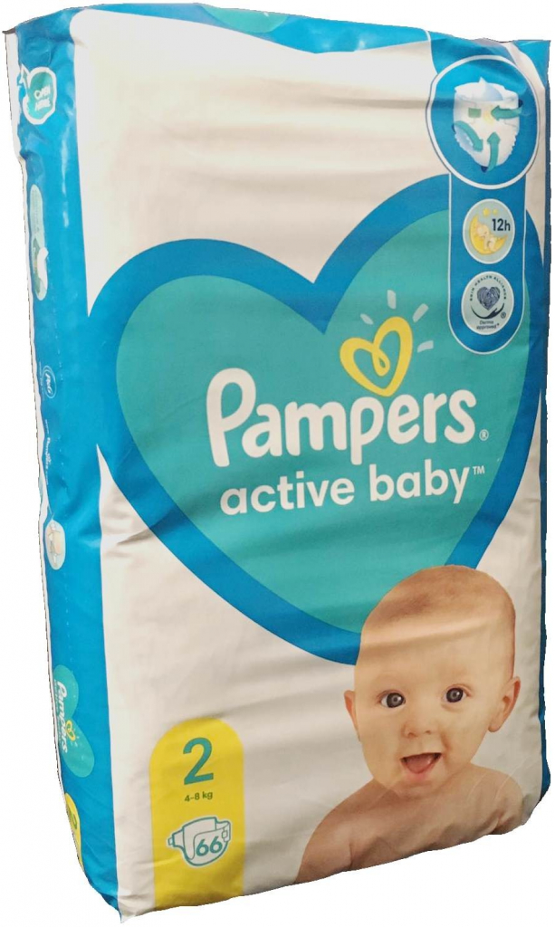 Pampers Active Baby 2 66 ks od 10,19 € - Heureka.sk