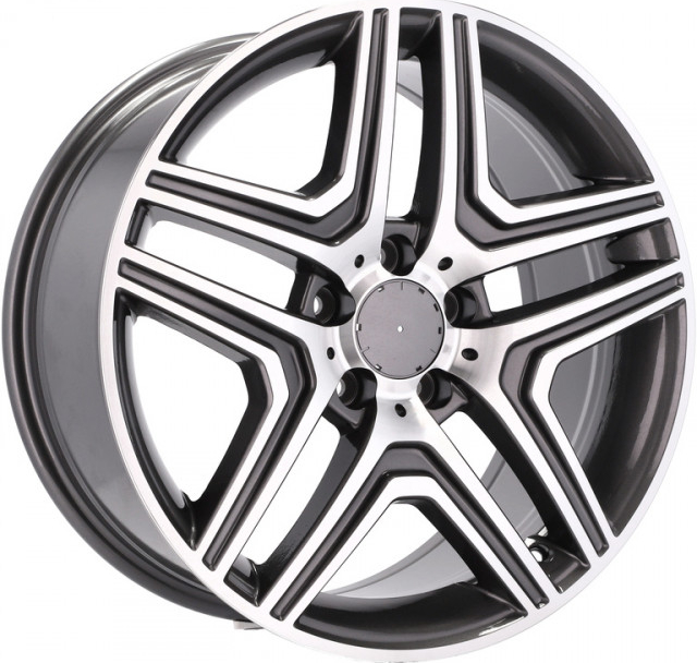 RACING LINE BK206 8,5x19 5x112 ET43 polished graphite