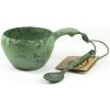 30210112 Kupilka 21 Classic cup Green - zelený hrnček s lyžičkou