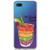 TopQ Zadný silikónový kryt na Xiaomi Mi 8 Lite Rainbow Smoothie