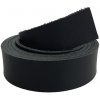imago Hovädzia koža na opasok - čierna, 3 cm, dĺžka 180 cm