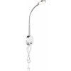 Globo 24103W LED nástenné svietidlo Pegasi 1x6W | 450lm | 3000K - ohybné rameno, chróm