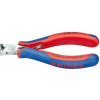 Štipacie Knipex kliešte čelné pre elektroniku 115mm