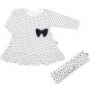 Dojčenské bavlnené šatôčky s čelenkou New Baby Teresa 80 (9-12m)