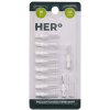 HERO Doplnkové balenie medzizubných kefiek 1,0 mm biele 10 ks
