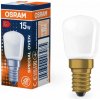 Osram Špeciálna žiarovka do rúry T26, E14, 15 W, 110 lm, 2700 K, opálová