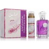 Lattafa Mahasin Crystal Violet EDP 100 ml + deospray 75 ml darčeková sada