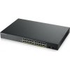 Zyxel GS1900-24HP v2, 24-port GbE L2 PoE Smart Switch, rackmount, 170 Watt