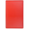 Hendi Doska na krájanie HACCP GN 1/1 - 530 x 325 mm - červená | Hendi 826010