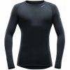 Pánske dvojvrstvové vlnené tričko Expedition Man Shirt black XL