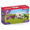 Schleich Pick Up s prívesom pre koňa 42346