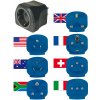brennenstuhl®1508160 Súprava cestovných zástrčiek Brennenstuhl/súprava cestovných adaptéro