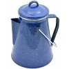 Kanvica WESTERN smaltová s perkolátorom 2 litre MODRÁ