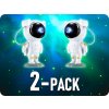 TelForceOne XO projektor astronaut - hviezdy a galaxia/2-PACK! [GSM165152]