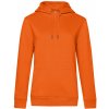B&C Dámska mikina pre hlavu WW02Q Pure Orange S