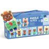 Puzzle - Djeco Djeco Postupové puzzle Obleč medvedíka