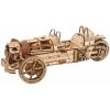 Ugears 3D drevené mechanické puzzle Trojkolka UGR-S