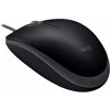 Logitech B110 Silent, tichá myš, čierna 910-005508