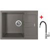 Sinks AMANDA 650 Truffle + Flexia