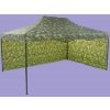 Expodom Rýchlorozkladací nožnicový stan 3x4,5m – hliníkový, 2 bočné plachty, Maskáčová