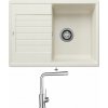 Blanco ZIA 45 S Compact biela soft 527197 + Blanco MILA chróm 519414