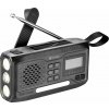 NONAME Sandberg Survivor All-in-1 DAB Radio 4500 mAh, multifunkční outdoorové rádio, černé