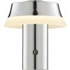 | Brilliant - LED dotyková stmievateľná nabíjateľná stolná lampa KINICH LED/2,5W/5V 2700K lesklý chróm | G60265/75