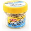 Berkley Gumová nástraha PowerBait Honey Worm Cesnak 2,5cm, 55ks Biela