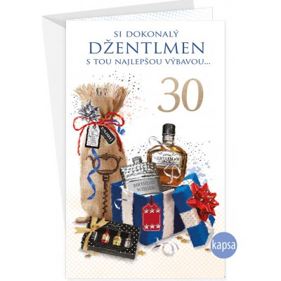 Blahoželanie pre muža k 30. narodeninám s klopou na peniaze od 1,45 € -  Heureka.sk