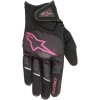 rukavice STELLA ATOM, ALPINESTARS, dámské (černé/fialové, vel. M)
