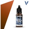 VALLEJO TRUE METALLIC 77.144 Medená metalická akrylová airbrush farba 18 ml (VALLEJO 77.144 TRUE METALLIC METAL SHADE ANCIENT COPPER / COBRE ANTIGUO / 18ml / 0.6 fl.oz.)