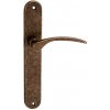 MP KOVANIE MP - LAURA Povrch: OBA - Antik bronz, Rozteč: 72 mm, Prevedenie: guľa / kľučka pravá s otvorom PZ (otvor pre vložku)