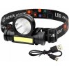Čelová baterka LED B-SQUL