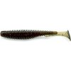 FISHUP U-Shad 5,08cm (10ks.), #043 - Watermelon Brown/Black Plastová nástraha