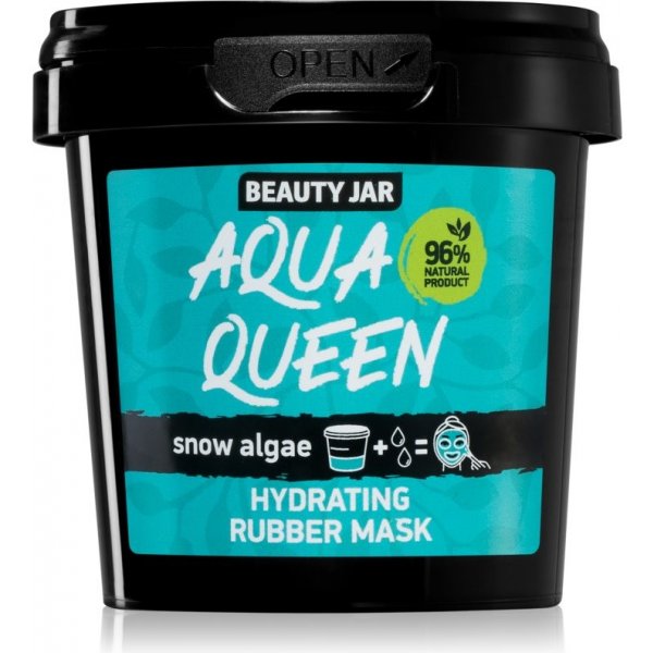 Pleťová maska Beauty Jar Aqua Queen zlupovacia maska s hydratačným účinkom 20 g
