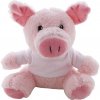 Plyšové prasiatko z RPET , Pink Farba: Pink