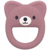 Lulaby silikónové hryzátko Mačička Rose Pink